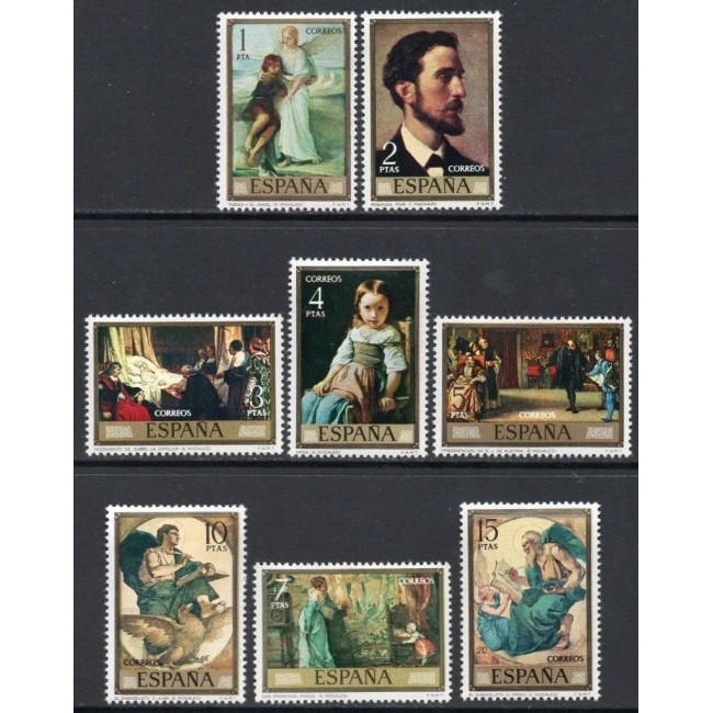 Spania 1974 - Picturi, arta, serie neuzata