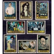 Spania 1978 - Picturi, arta, Picasso, serie neuzata
