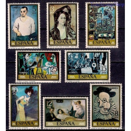 Spania 1978 - Picturi, arta, Picasso, serie neuzata