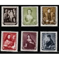 DDR 1957 - Picturi, arta, serie neuzata