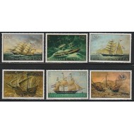 Iugoslavia 1969 - Picturi cu vapoare, arta, serie neuzata