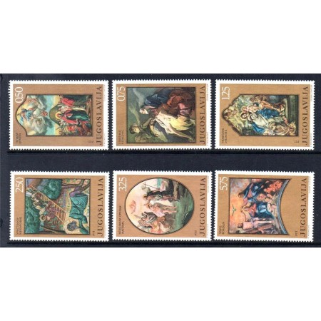 Iugoslavia 1970 - Picturi, arta, serie neuzata