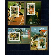 Guyana 1989 - Jocurile Olimpice de vara, medaliați, 4 colite neuzate