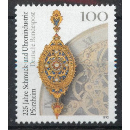 Germania 1992 - Bijutieri din Pforzheim, ceasornicari, neuzat