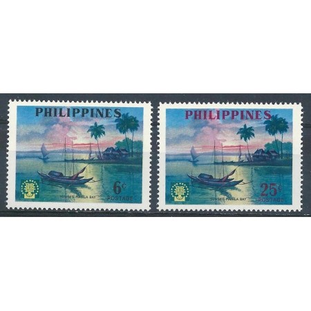 Filipine 1960 - Golful Manila, serie neuzata