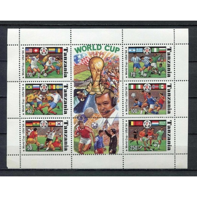 Tanzania 1994 - Campionatul Mondial de Fotbal, bloc neuzat
