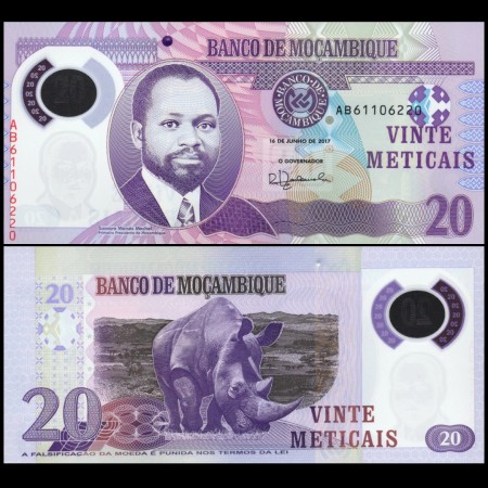 Mozambic 2017 - 20 meticais UNC