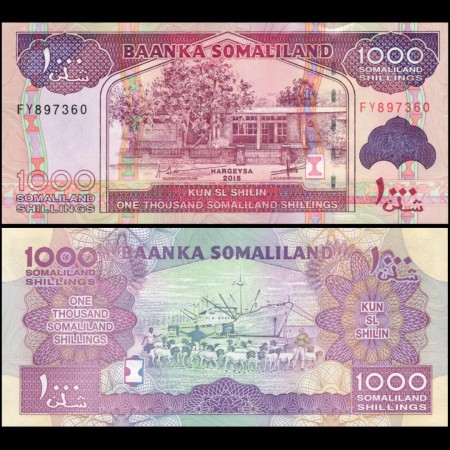 Somaliland 2015 - 1000 shillings UNC