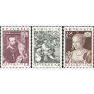 Austria 1971 - Arta, capodopere, serie neuzata