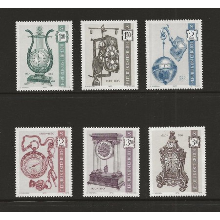 Austria 1970 - Ceasuri vechi, serie neuzata