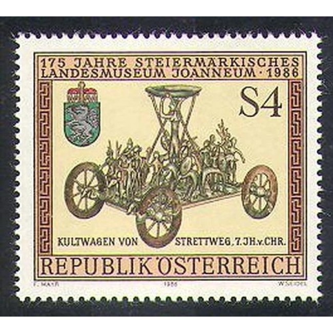 Austria 1986 - Muzeul Landului Styria, neuzat