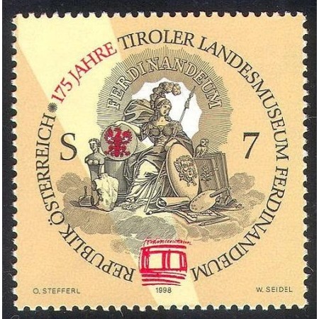 Austria 1998 - Muzeul din Tyrol, neuzat