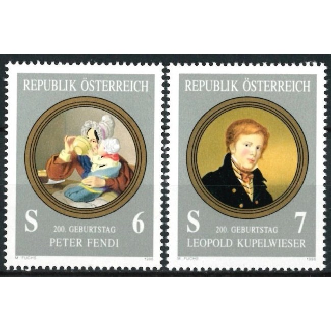 Austria 1996 - Picturi, arta, serie neuzata
