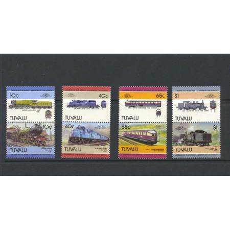Tuvalu 1986 - Locomotive, serie neuzata