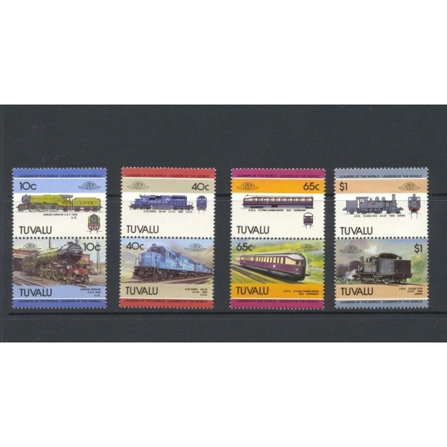 Tuvalu 1986 - Locomotive, serie neuzata