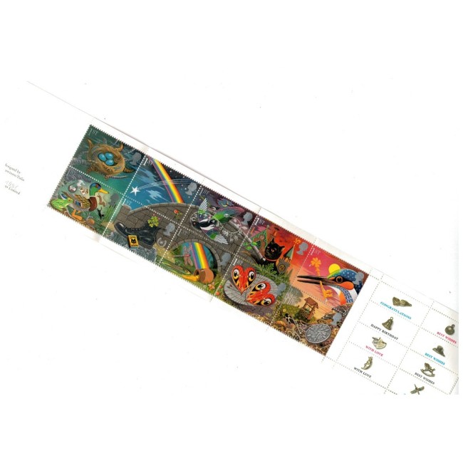 Marea Britanie 1991 - Greeting stamps, povesti, serie neuzata in carnet