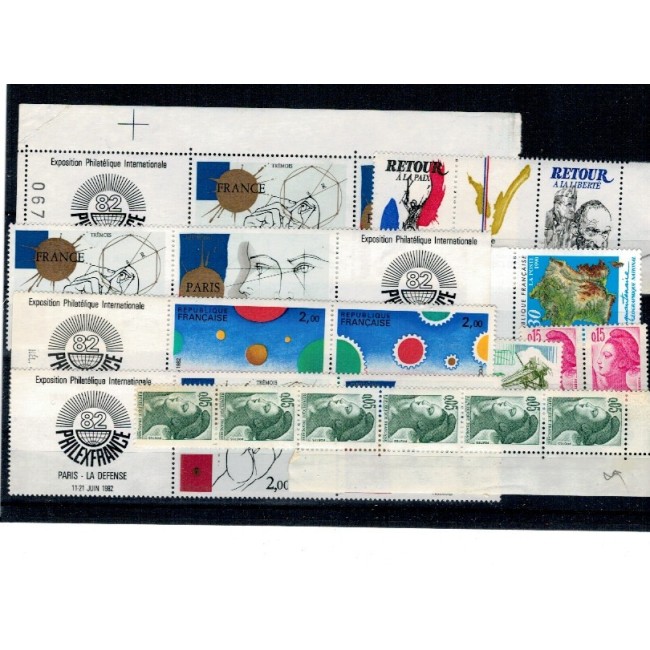 Franta - Lot timbre neuzate