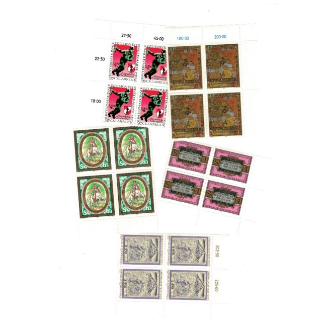 Austria 1985 - Lot timbre neuzate, cu dubluri