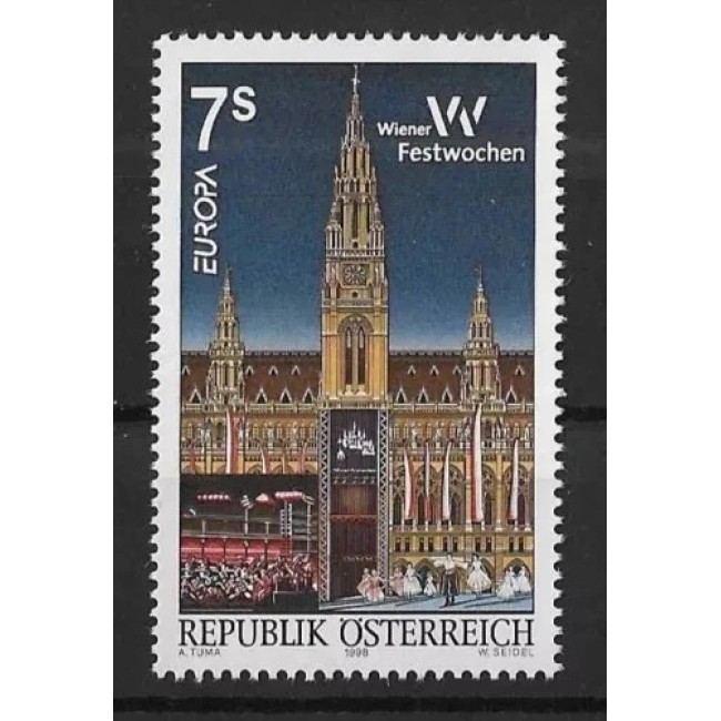 Austria 1998 - Europa, CEPT, sărbători, neuzat