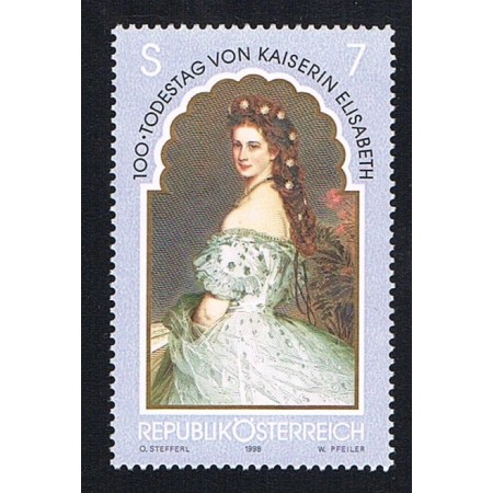 Austria 1998 - Împărăteasa Sissi, neuzat