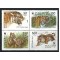 Rusia 1993 - Tigri, fauna WWF, serie neuzata