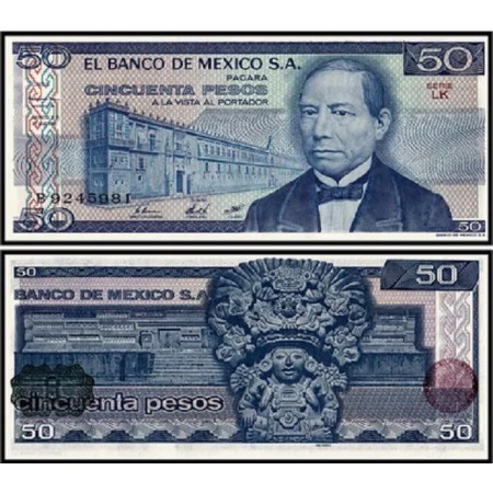 Mexic 1981 - 50 pesos UNC