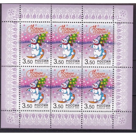 Rusia 2002 - Anul Nou, minicoala neuzata
