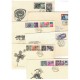 Cehoslovacia - Lot 15 plicuri prima zi, tematica cosmonautica