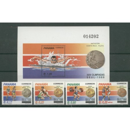 Panama 1989 - Jocurile Olimpice, sport, serie si colita neuzata