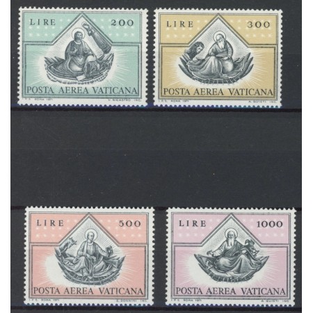 Vatican 1971 - Posta Aeriana, serie neuzata