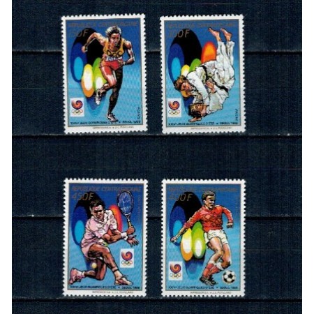 Centrafricaine Republic 1988 - Jocurile Olimpice, sport, serie neuzata