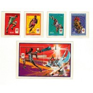 Comores 1988 - Jocurile Olimpice Seoul, sport, serie si colita neuzata