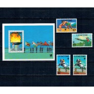 Lesotho 1988 - Jocurile Olimpice Seoul, sport, serie si colita neuzata