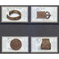 Bundes 1987 - piese din aur si argint, serie neuzata