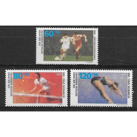 Bundes 1988 - Sport, serie neuzata