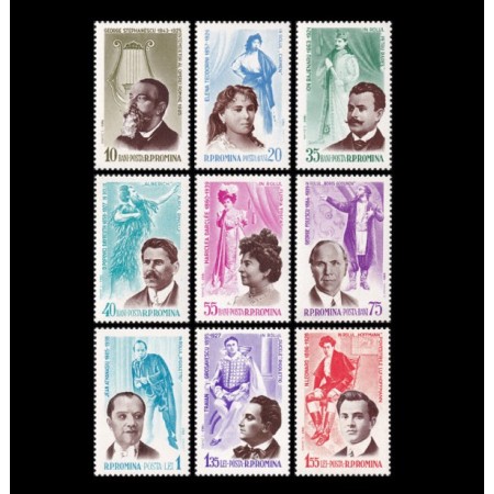 1964 - Figuri de seama din trecutul operei romanesti, serie neuz