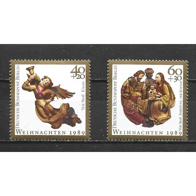 Bundes 1989 - Crăciun, serie neuzata