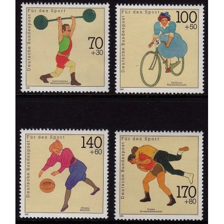 Bundes 1991 - Sport, serie neuzata