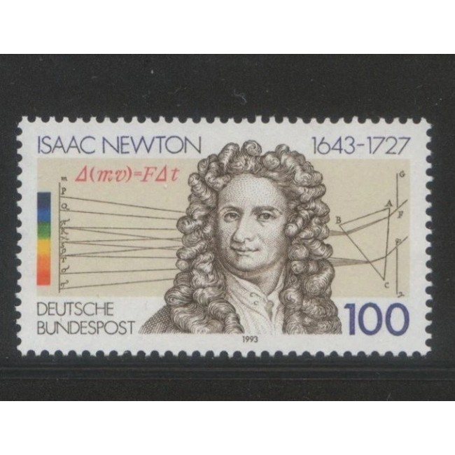Bundes 1993 - Isaac Newton, personalități, neuzat