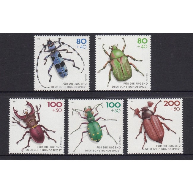 Germania 1993 - Insecte, fauna, serie neuzata