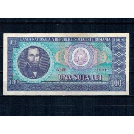 Romania 1966 - 100 lei, circulata