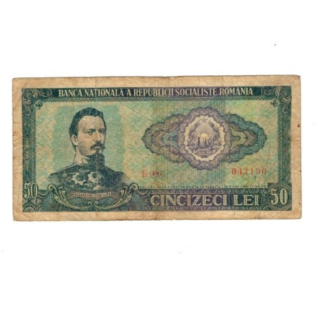 Romania 1966 - 50 lei, uzata