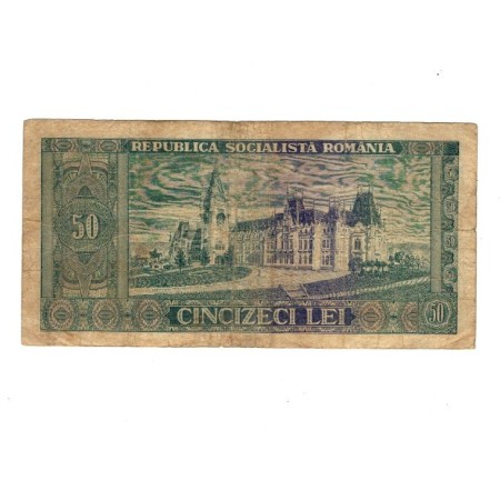 Romania 1966 - 50 lei, uzata