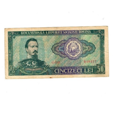 Romania 1966 - 50 lei, circulata