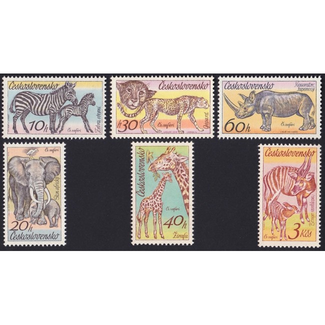 Cehoslovacia 1976 - Fauna, animale, serie neuzata