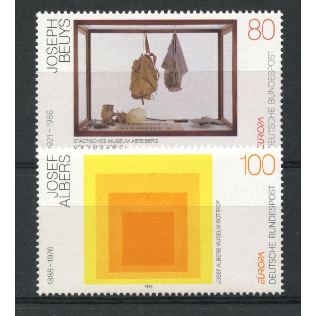 Germania 1993 - Europa, arta, serie neuzata