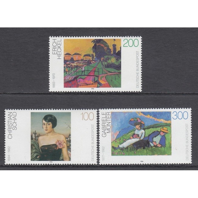 Germania 1994 - Picturi, arta, serie neuzata