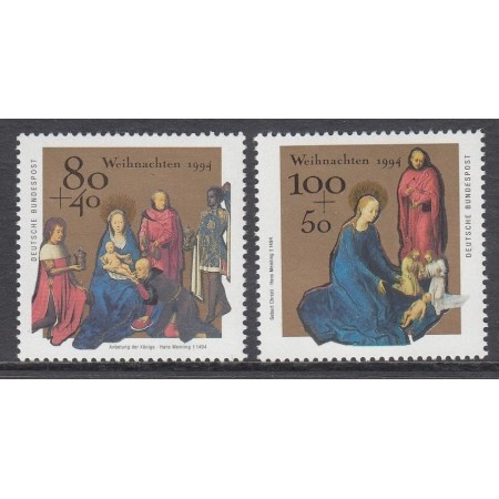 Germania 1994 - Crăciun, serie neuzata