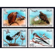 Italia 1995 - Păsări, fauna, serie neuzata