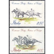 Italia 1984 - Cai, călărie, serie neuzata